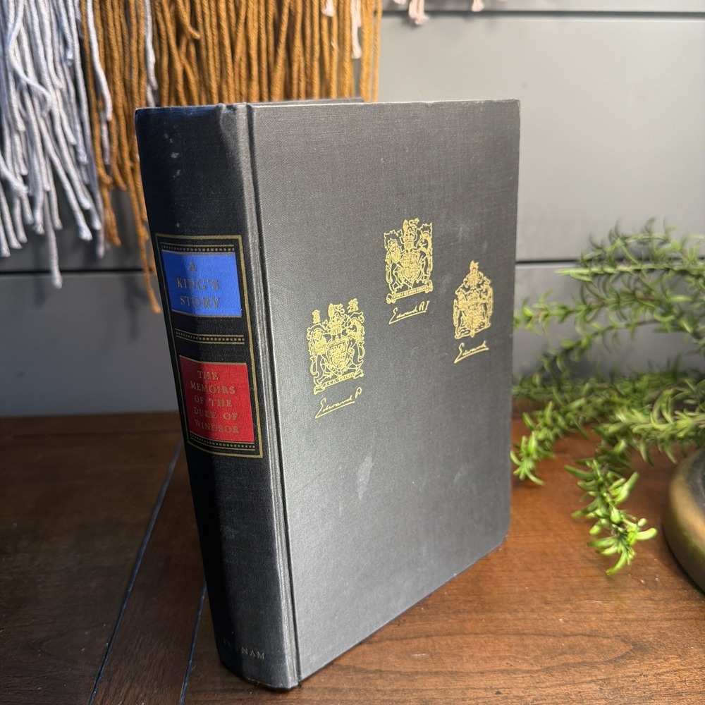 A King's Story The Memoirs of the Duke of Windsor 1951 Hardcover Book Vintage
